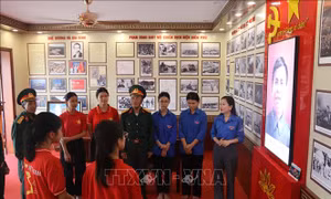 Nhà tưởng niệm Anh hùng liệt sĩ Phan Đình Giót - 'địa chỉ đỏ' giáo dục truyền thống cách mạng
