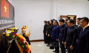 Đông đảo người Việt và bạn bè quốc tế tiếc thương tiễn biệt Tổng Bí thư Nguyễn Phú Trọng tại Pháp, Angola