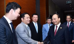 Thủ tướng Nguyễn Xuân Phúc tiếp lãnh đạo nhiều tập đoàn lớn của Trung Quốc