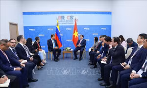 Thủ tướng Phạm Minh Chính hội kiến Tổng thống Venezuela