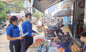Tuổi trẻ Thành phố Hồ Chí Minh ra quân các đội hình phản ứng nhanh phòng, chống dịch COVID-19