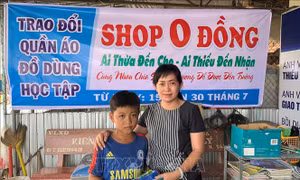 Shop 0 đồng và tấm lòng của một cô giáo đối với học trò nghèo vùng sâu