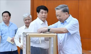 Tổng Bí thư, Chủ tịch nước Tô Lâm dự Lễ phát động ủng hộ đồng bào bị thiệt hại do bão số 3