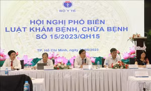 Khẩn trương xây dựng các văn bản hướng dẫn để thực thi Luật Khám bệnh, chữa bệnh