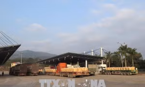 Giải quyết ùn tắc giao thông tại Cửa khẩu quốc tế Lao Bảo - Densavanh