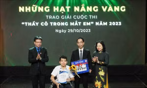 33 tác phẩm xuất sắc đoạt giải cuộc thi 'Thầy cô trong mắt em' năm 2023