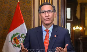 Tòa án Peru bác yêu cầu đình chỉ luận tội Tổng thống Martin Vizcarra
