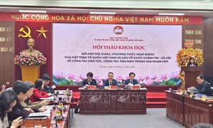 Đổi mới phương thức hoạt động của MTTQ về công tác dân tộc, tôn giáo 