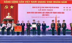 Thủ tướng: Lực lượng vũ trang TP Hồ Chí Minh vì nước, vì dân, sắt son một lòng