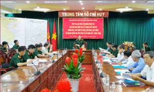 Khảo sát kế hoạch ứng phó sự cố động đất, sóng thần tại Sóc Trăng