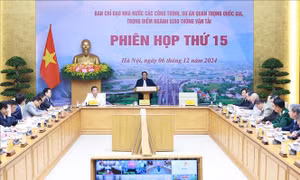 Thủ tướng chủ trì Phiên họp thứ 15 BCĐ dự án trọng điểm ngành giao thông