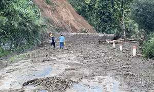 Lai Châu: Mưa lớn kéo dài gây nhiều thiệt hại kết cấu hạ tầng giao thông