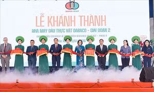 Phó Chủ tịch Quốc hội Nguyễn Thị Thanh dự khánh thành nhà máy ứng dụng công nghệ hiện đại