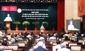 TP Hồ Chí Minh gặp mặt kỷ niệm 75 năm Ngày Tổng tuyển cử đầu tiên