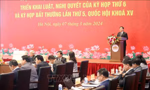 Bế mạc Hội nghị toàn quốc triển khai luật, nghị quyết