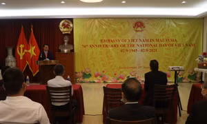 Xúc động lễ kỷ niệm 76 năm Quốc khánh Việt Nam tại Malaysia