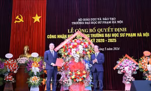 Kỳ vọng Trường Đại học Sư phạm Hà Nội đảm bảo tính 'mẫu mực' trong đào tạo