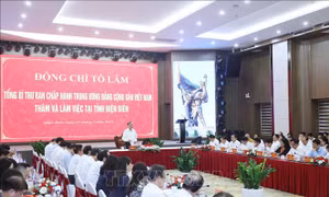Tổng Bí thư Tô Lâm: Tinh thần 'Điện Biên Phủ' phải tiếp tục được thắp lên như một mệnh lệnh phát triển