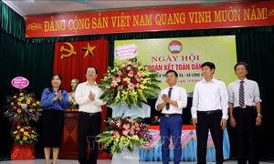 Bộ trưởng Bộ KH&CN dự Ngày hội Đại đoàn kết toàn dân tộc tại Bắc Ninh