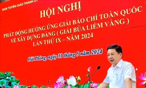 Hải Phòng: Phát động hưởng ứng Giải báo chí toàn quốc về xây dựng Đảng