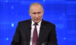 Tổng thống Vladimir Putin chúc mừng hãng thông tấn TASS tròn 115 tuổi