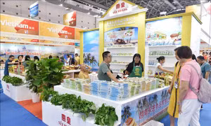 Các gian hàng của Việt Nam gây ấn tượng tại Hội chợ CAEXPO
