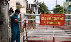 Ngày đầu giãn cách xã hội tại Ninh Thuận, người dân chấp hành nghiêm các quy định