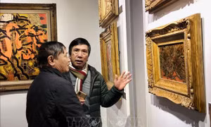 Triển lãm bộ sưu tập tranh của cố họa sỹ Nguyễn Ngọc Thọ