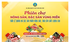 Tuần lễ quảng bá nông sản, trái cây chất lượng cao