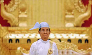 Tổng thống U Win Myint trúng cử ghế Hạ viện Myanmar