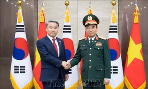 Bộ trưởng Phan Văn Giang hội đàm với Bộ trưởng Quốc phòng Hàn Quốc