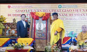 Giao lưu văn hóa Phật giáo Việt Nam - LB Nga - Ấn Độ