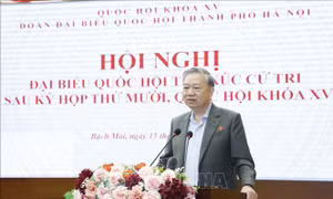 Tổng Bí thư Tô Lâm: Hà Nội tập trung vào 5 ưu tiên trong những định hướng lớn