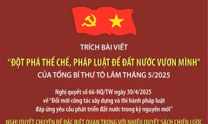 Nghị quyết số 66-NQ/TW: Tạo ra một xã hội thực sự dân chủ, bình đẳng, an toàn, minh bạch