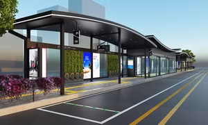 Seoul xây dựng nhà chờ xe buýt theo phong cách nhà truyền thống hanok