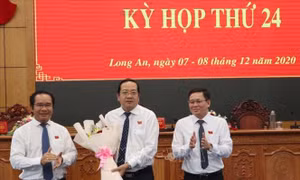 Ông Nguyễn Minh Lâm được bầu làm Phó Chủ tịch UBND tỉnh Long An