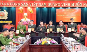 Nhiều cán bộ, lãnh đạo Công an Nam Định, Ninh Bình xin nghỉ hưu trước tuổi