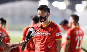 Vòng loại World Cup 2022: Văn Hậu đã hồi phục và có thể đá từ trận gặp Indonesia
