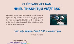 Ghép tạng Việt Nam - nhiều thành tựu vượt bậc