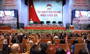 Kiểm điểm hoạt động của Ủy ban, Đoàn Chủ tịch và Ban Thường trực Ủy ban Trung ương MTTQ Việt Nam khóa VIII