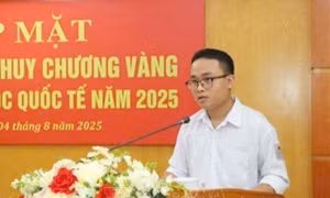 Hai lần mang vinh quang cho Việt Nam trên đấu trường Olympic Toán học Quốc tế