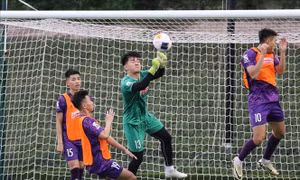 U23 Việt Nam luyện quân cho cuộc đối đầu U23 Jordan