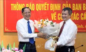 Ban Bí thư chỉ định ông Trần Tiến Hưng làm Phó Bí thư Tỉnh ủy Hà Tĩnh