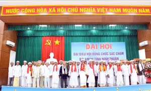 Ninh Thuận: Hội đồng chức sắc Chăm đạo Bàlamôn góp phần xây dựng đời sống văn hóa