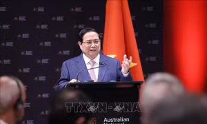 Thủ tướng Phạm Minh Chính thăm Trường Đại học Quốc gia Australia
