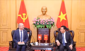 Thúc đẩy hợp tác nghiên cứu, tư vấn chính sách Việt Nam - Thụy Sĩ