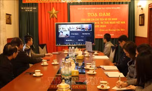 Khắc sâu tình cảm và những lời dạy của Bác trong cộng đường người Việt Nam tại CH Séc