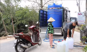 Đầu tư cấp nước sinh hoạt cho vùng cù lao nhiễm mặn