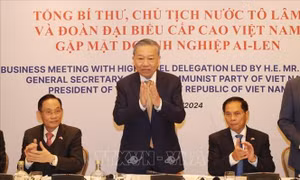 Tổng Bí thư, Chủ tịch nước Tô Lâm gặp mặt doanh nghiệp Ireland
