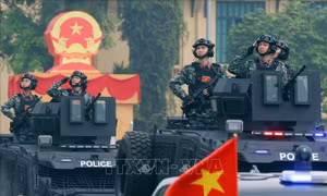 Xuất quân bảo đảm tuyệt đối an ninh, an toàn Lễ kỷ niệm, diễu binh, diễu hành